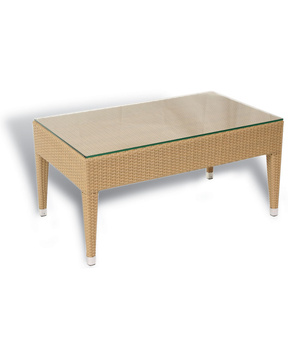 Asbury Coffee Table-Resin Natural by GAR Products