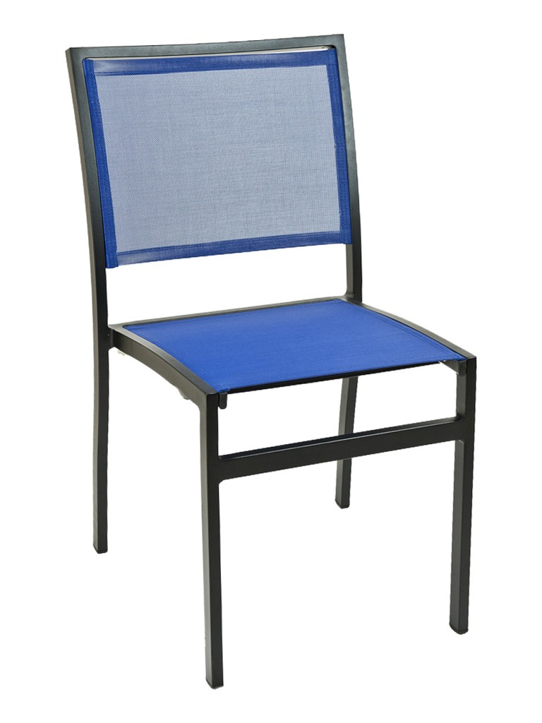 Florida Seating Restaurant Side Chair / Aluminum & Textile