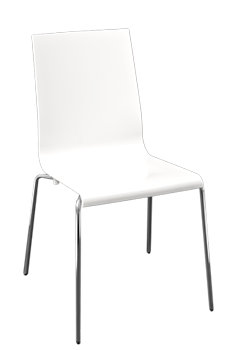FS-KUADRA Side Chair White