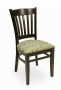 Slat-Back Wooden Restaurant Chair
