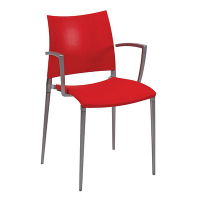 Solaris Arm Chair Red