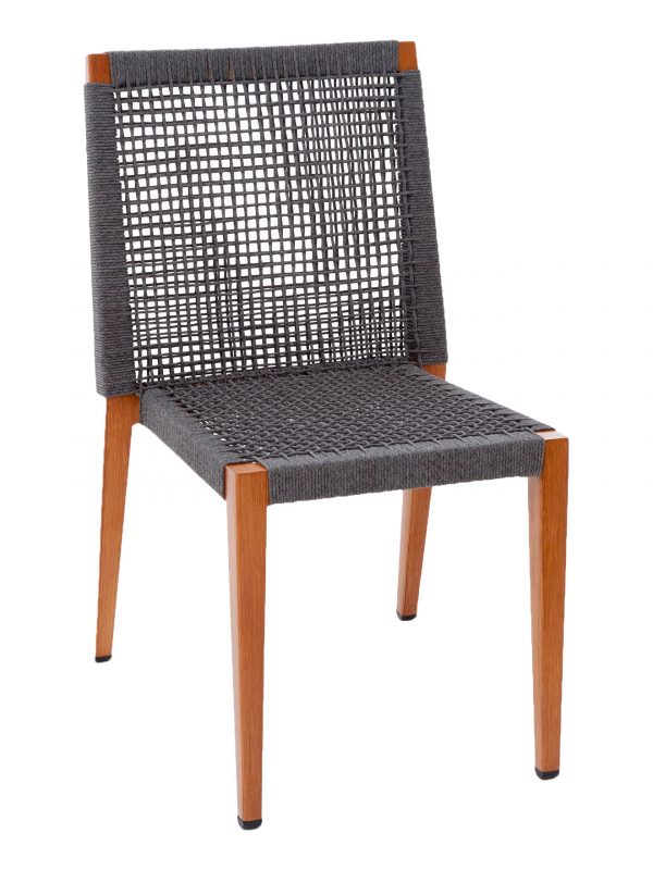 Riviera S Woven Back Side Chair