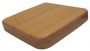 BFM 24 x 30 Rectangle Natural Resin Table Top