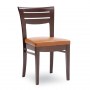 Commercial Slat-Back Wood Restaurant Chair