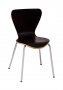 BFM Leo Indoor Restaurant Chrome Chair