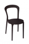 BFM Malibu Chair Black Textilene Black Frame