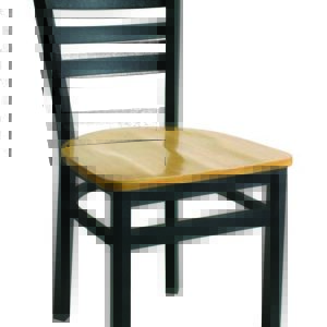 BFM Lima Ladder Back Indoor Restaurant Chair
