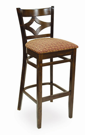 Diamond Back Wood Restaurant Barstool