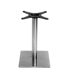 GAR Style FSS 18" Square Table Base Bar Height