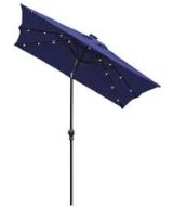 BFM Umbrella 6-1/2' Four panel, Fiberglass Frame, Navy