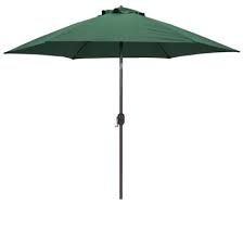 BFM Umbrella 6-1/2' Four panel, Fiberglass Frame, Green