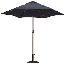 BFM Umbrella 7-1/2' Four panel, Aluminum Frame, Navy