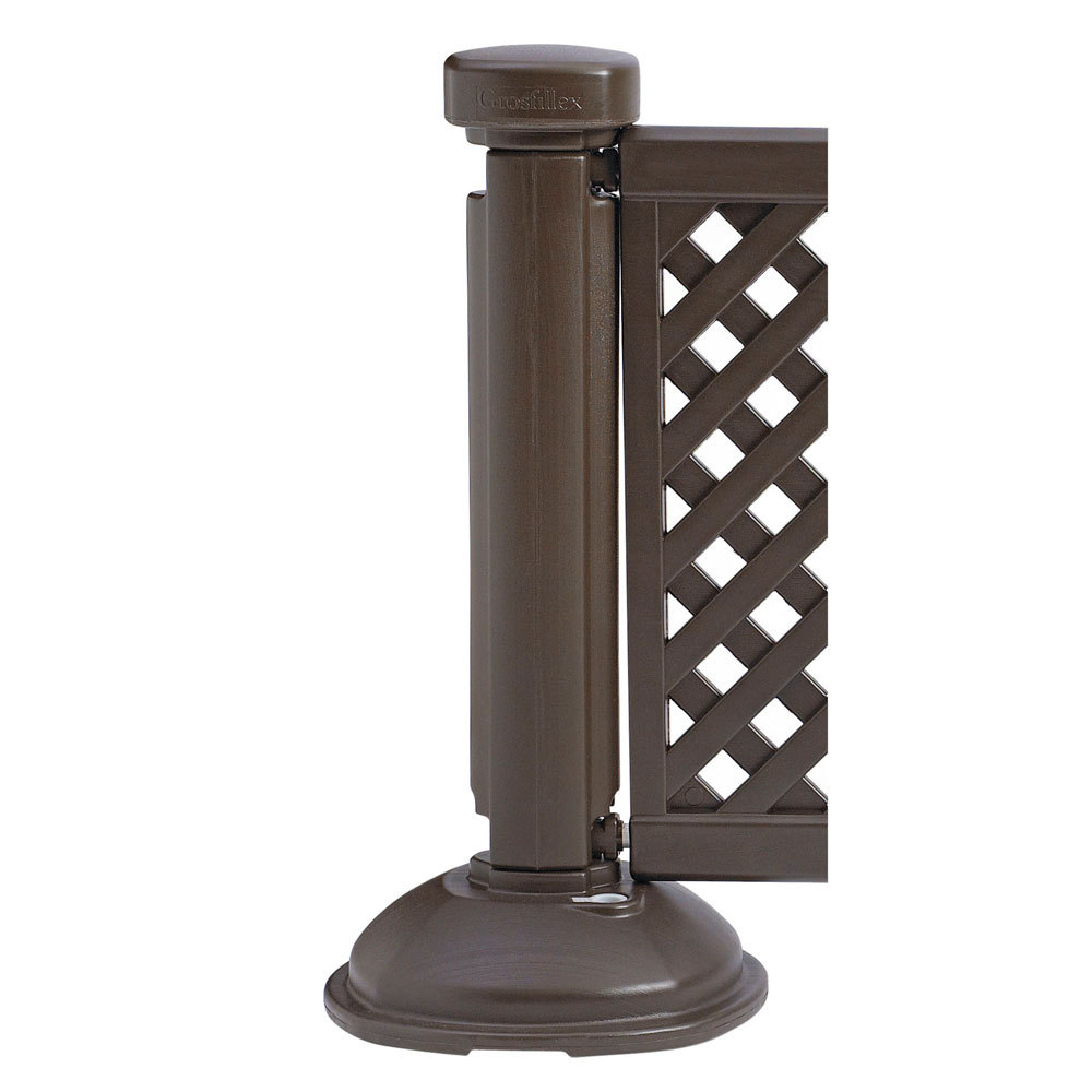 Grosfillex Fence Post and Interlocking Base