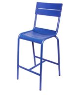 BFM Beachcomber Berry Aluminum Stacking Bar Stool 