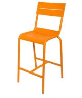 BFM Beachcomber Citrus Aluminum Stacking Bar Stool 