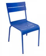 BFM Beachcomber Berry Aluminum Stacking Side Chair 