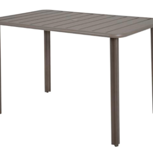 BFM Vista Aluminum 4-Leg  ADA Compliant 32x48 outdoor restaurant table
