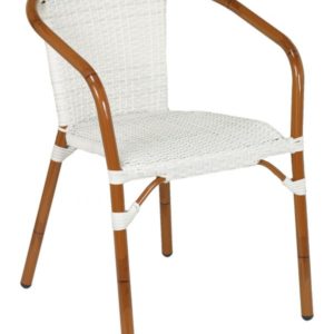 FS CAFE A WHITE WASH DARK BAMBOO
