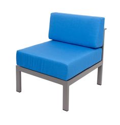 Belmar Aluminum Outdoor Commercial Middle / Armless Sofa Section