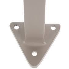 BFM Vista Stacking Aluminum Barstool Black