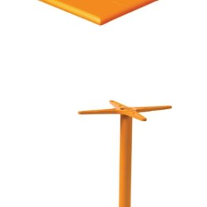  BFM Beachcomber 32" x 32" Dining Height Table Citrus 