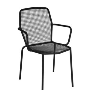 BFM Avalon Black Stacking Armchair
