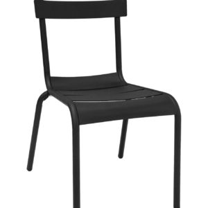 Florida Seating Black Powder Coated Aluminum Side Chair