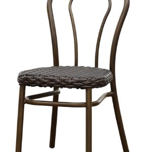 Edina II Thonet-Style Stackable Outdoor Polyethylene Side Chair