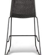 GAR Knot Steel and Powder-Coated Outdoor Commercial Bar Stool