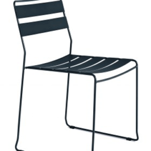 GAR Portofino Galvanized Steel Commercial Outdoor Side Chair