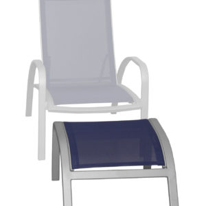 Florida Seating Redington Outdoor Aluminum Footstool