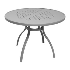 Florida Seating Redington 48R Aluminum Outdoor Dining Table