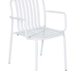 BFM Key West Aluminum Stacking Arm Chair