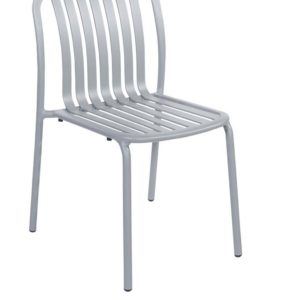 BFM Key West Aluminum Stacking Side Chair