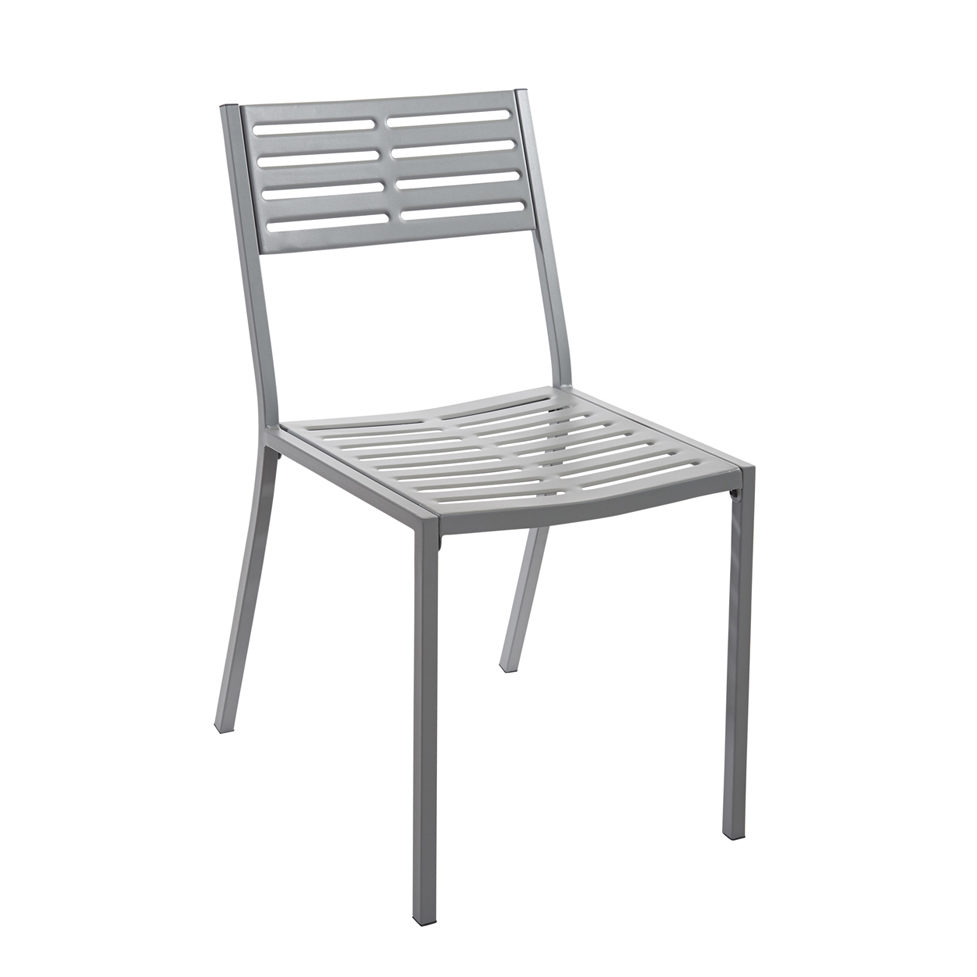 BFM Daytona Stacking Steel Outdoor Side Chair