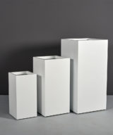 Santiago Tall Square Outdoor Restaurant Planter