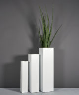 Britz Tall Square Outdoor Restaurant Planter