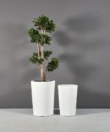 Tegel Tapered Round Outdoor Restaurant Planter