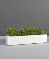 Salon Narrow Low Rectangular Outdoor Restaurant Planter