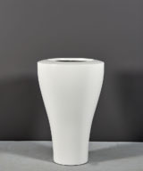 Strasbourg Modern Round Outdoor Restaurant Planter