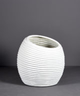 Spiral Modern Globe Outdoor Restaurant Planter