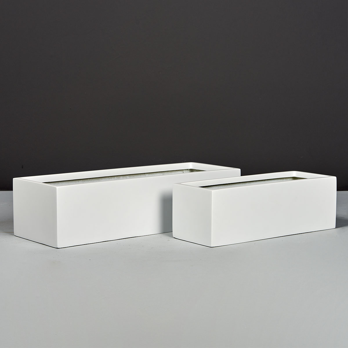Reade Rectangle Outdoor Restaurant Tabletop Planter
