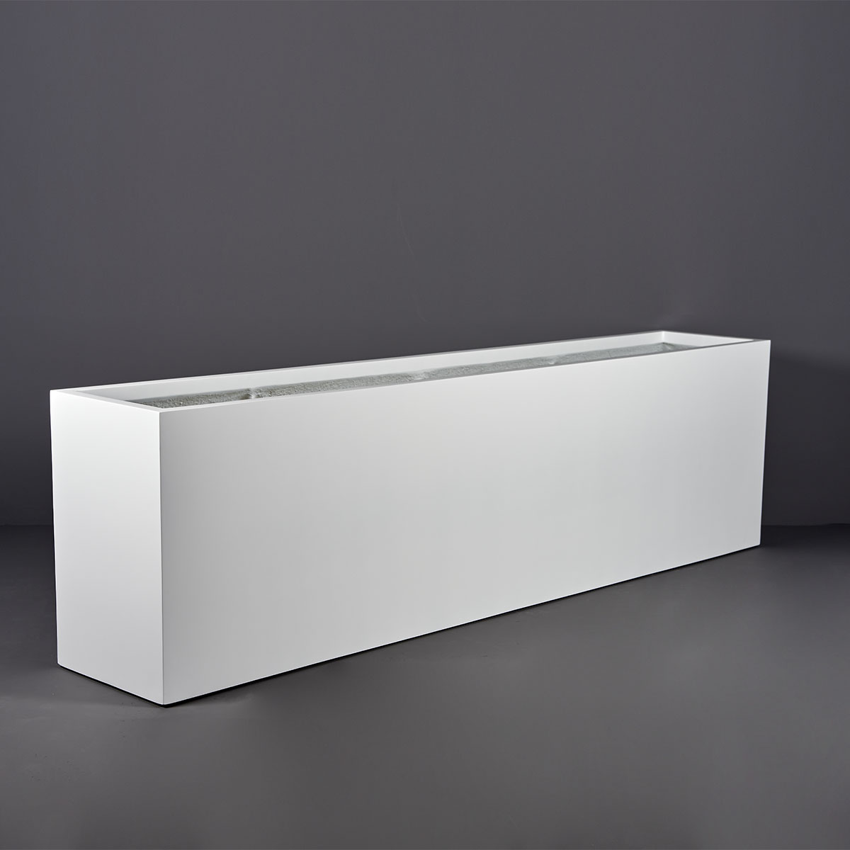 Hudson Extra Long Rectangular Outdoor Restaurant Planter