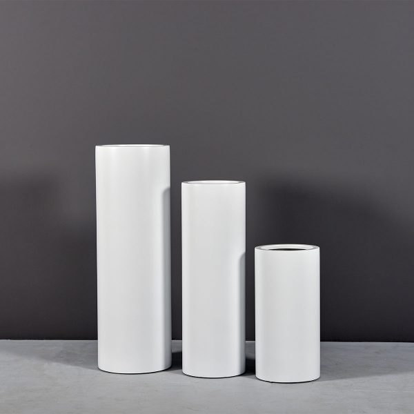 Corry Cylinder Outdoor Restaurant Planter