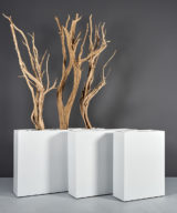 Amesbury Narrow Rectangular Outdoor Restaurant Planter