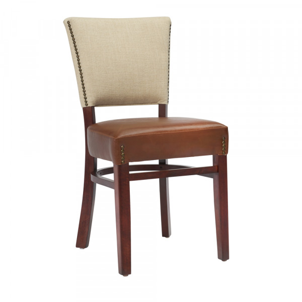 G&A Oxford 4626NH Designer Custom Upholstered Beechwood Indoor Restaurant Chair