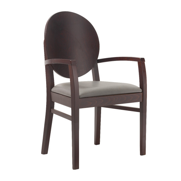 G&A 4778AR Beechwood Indoor Restaurant Chair
