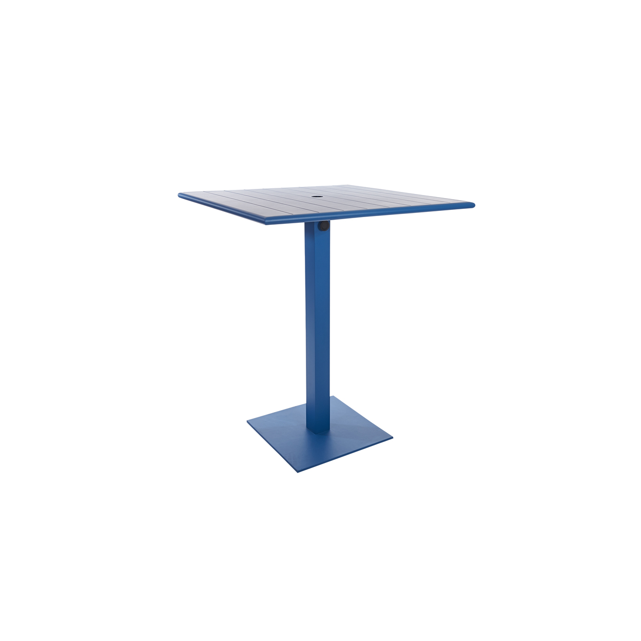 BFM Beachcomber-Margate 36x36 Bar Height Commercial Table - Powder Coated Berry