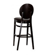 G&A Belvedere 9778-PS Beechwood Indoor Restaurant Barstool