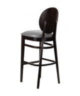 G&A Belvedere 9778FP-PS Beechwood Indoor Restaurant Barstool